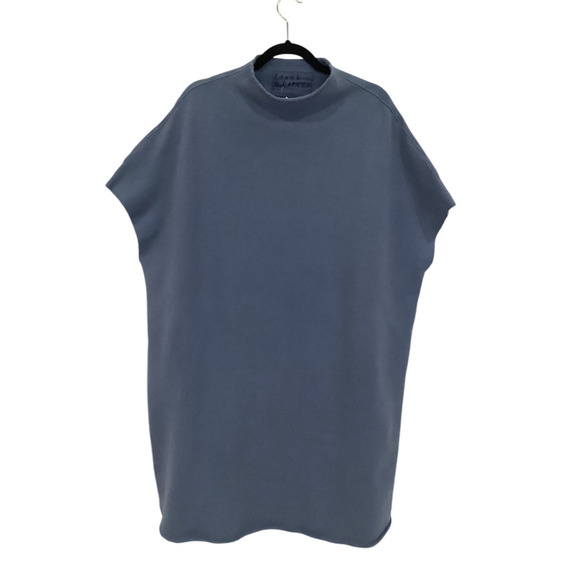 Frank & Eileen Ella The Easiest Dress In Jean Blue Fleece Size XS - Small - Picture 3 of 13